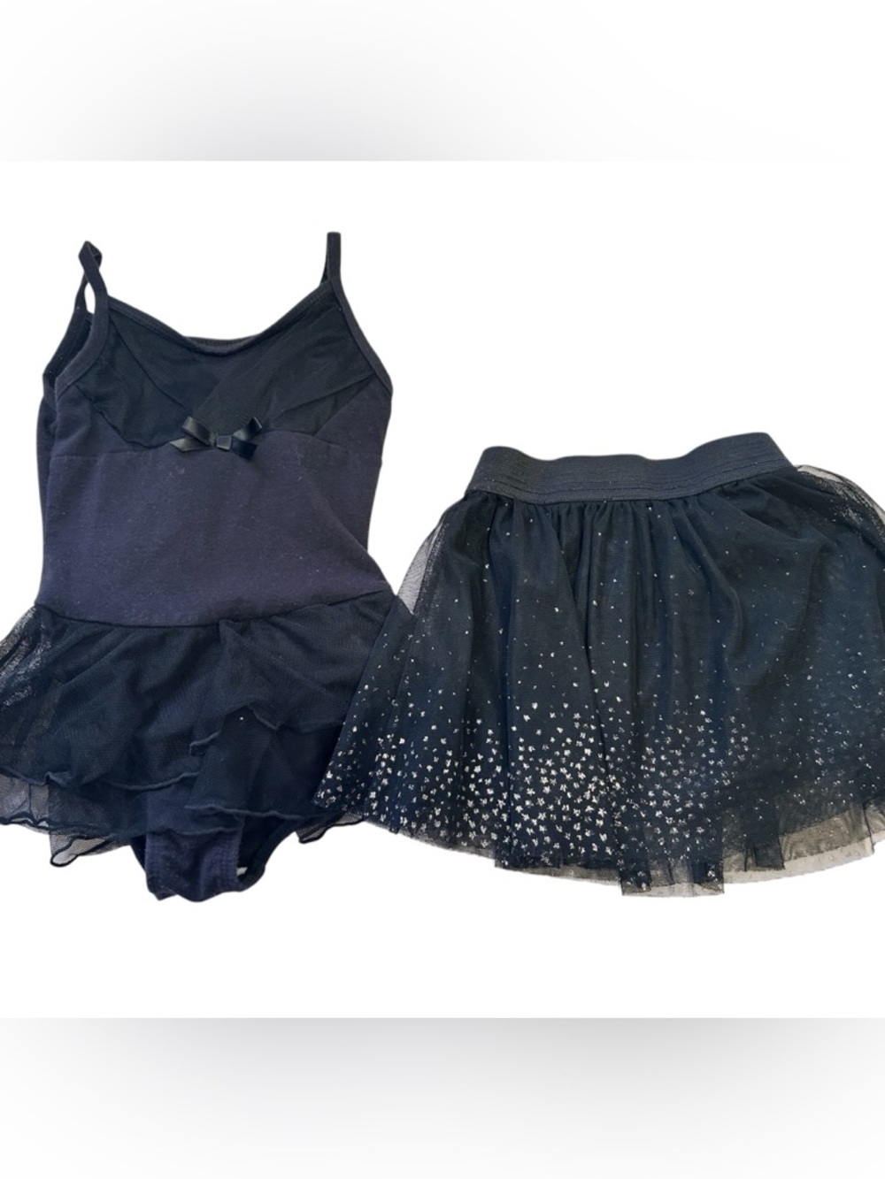 4T Black Ballet Tutu and Black skirt